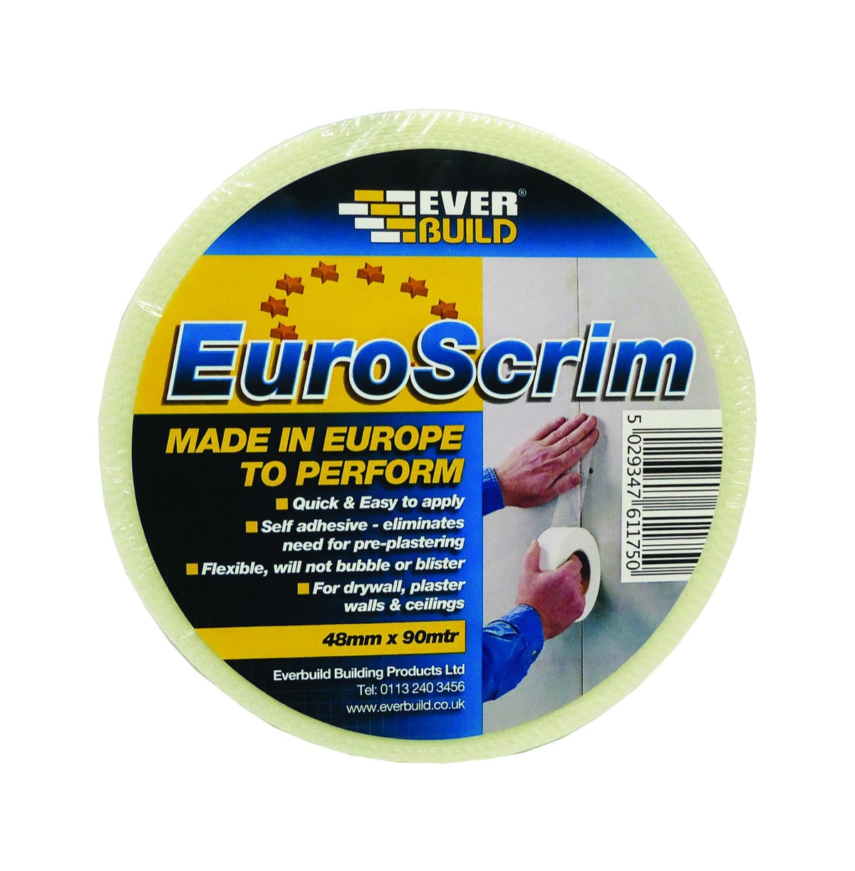 EuroScrim - Scrim Tape - 100mm (4") x 90mtr