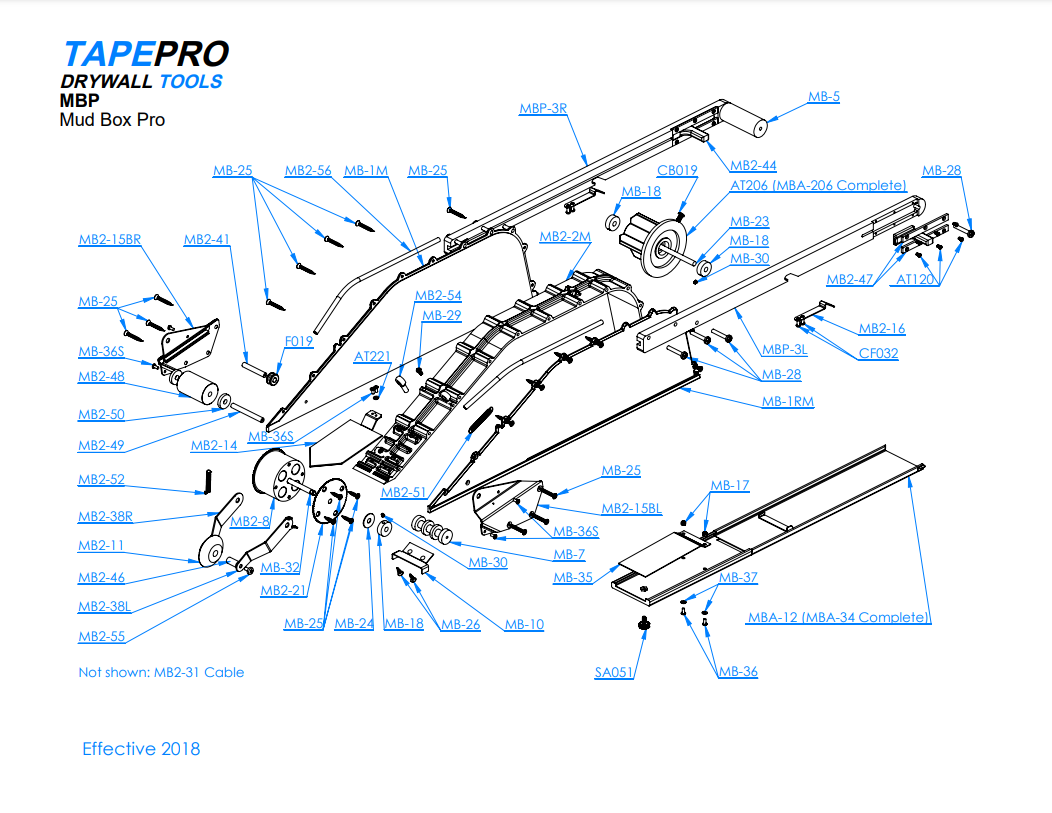Tapepro - Mud Box Pro