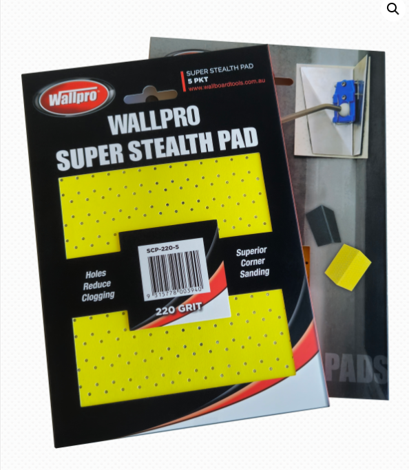 Super Stealth Sanding Pad 220g 5pack