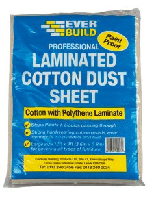 Everbuild Laminated Dust Sheet - The Drylining Depot
