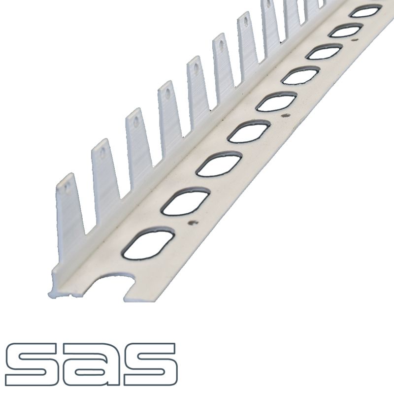 SAS ProBead Drywall Angle Arch Bead 2mm x 3m - White