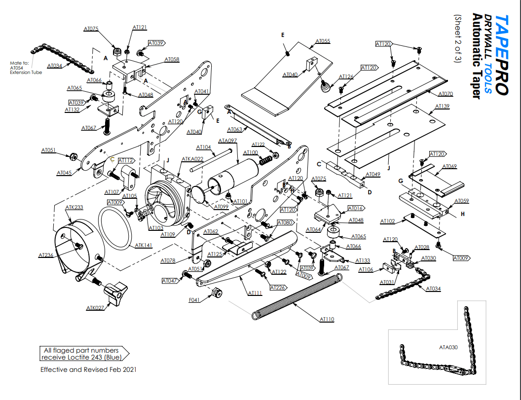 Tapepro - Auto Taper - The Drylining Depot