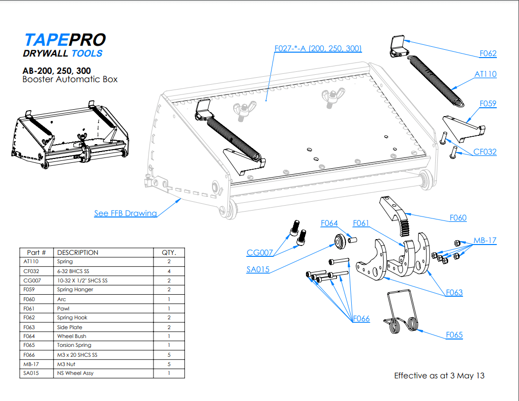 Tapepro - Booster Auto Boxes - The Drylining Depot