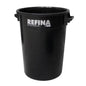 Refina X-2 plastic mixing tub 100L black (321043) - The Drylining Depot